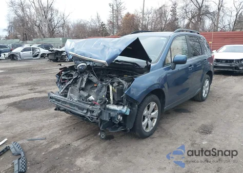 2014 Subaru Forester 2.5I Premium from USA, damaged, VIN JF2SJAEC2EH542161